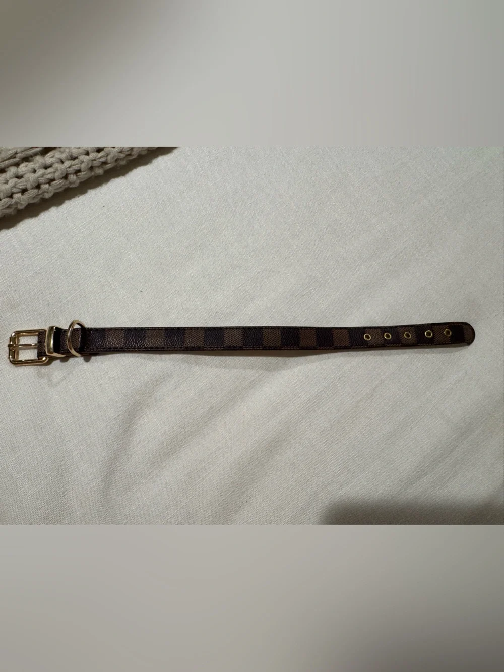 LV Dog Collar